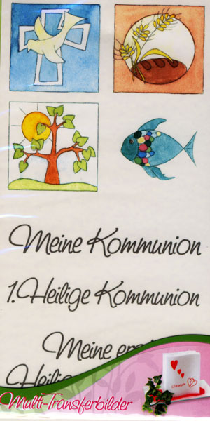 Transferbilder KOMMUNION