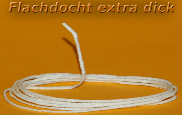 Flachdocht dick (3x16) 10m