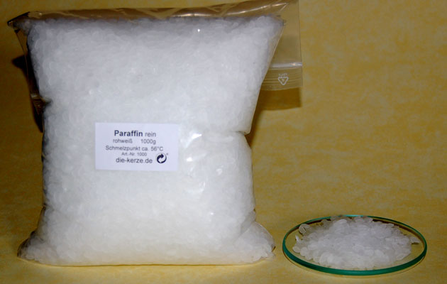 Paraffin rein, rohweiß 1 kg