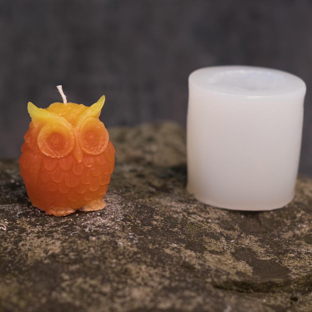 Silikonform kleine Eule