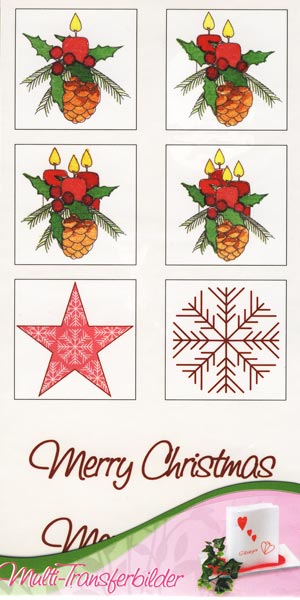 Transferbilder WEIHNACHTSMOTIV 3