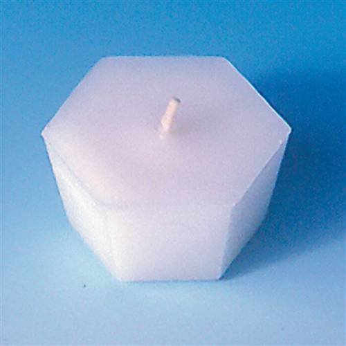 Gießform Schwimmkerzen Sechsecke