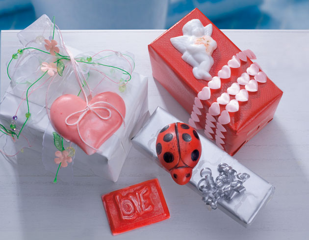 Reliefformen Glücksbringer