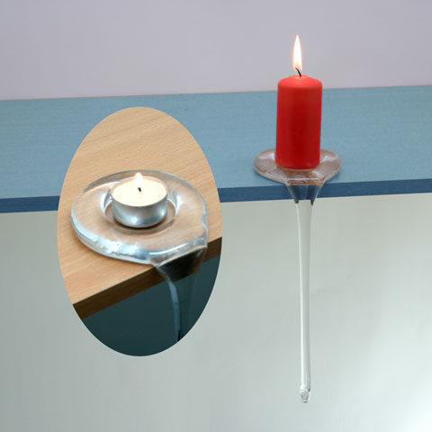 Kerzenhalter Eiszapfen