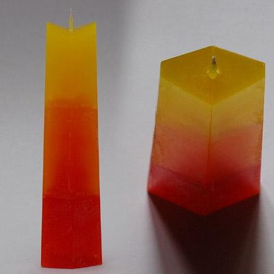 Gießform Flügelkerze