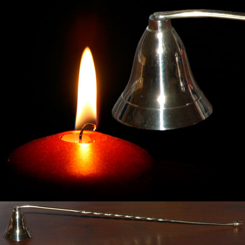 Kerzenlöscher schlanke Glocke