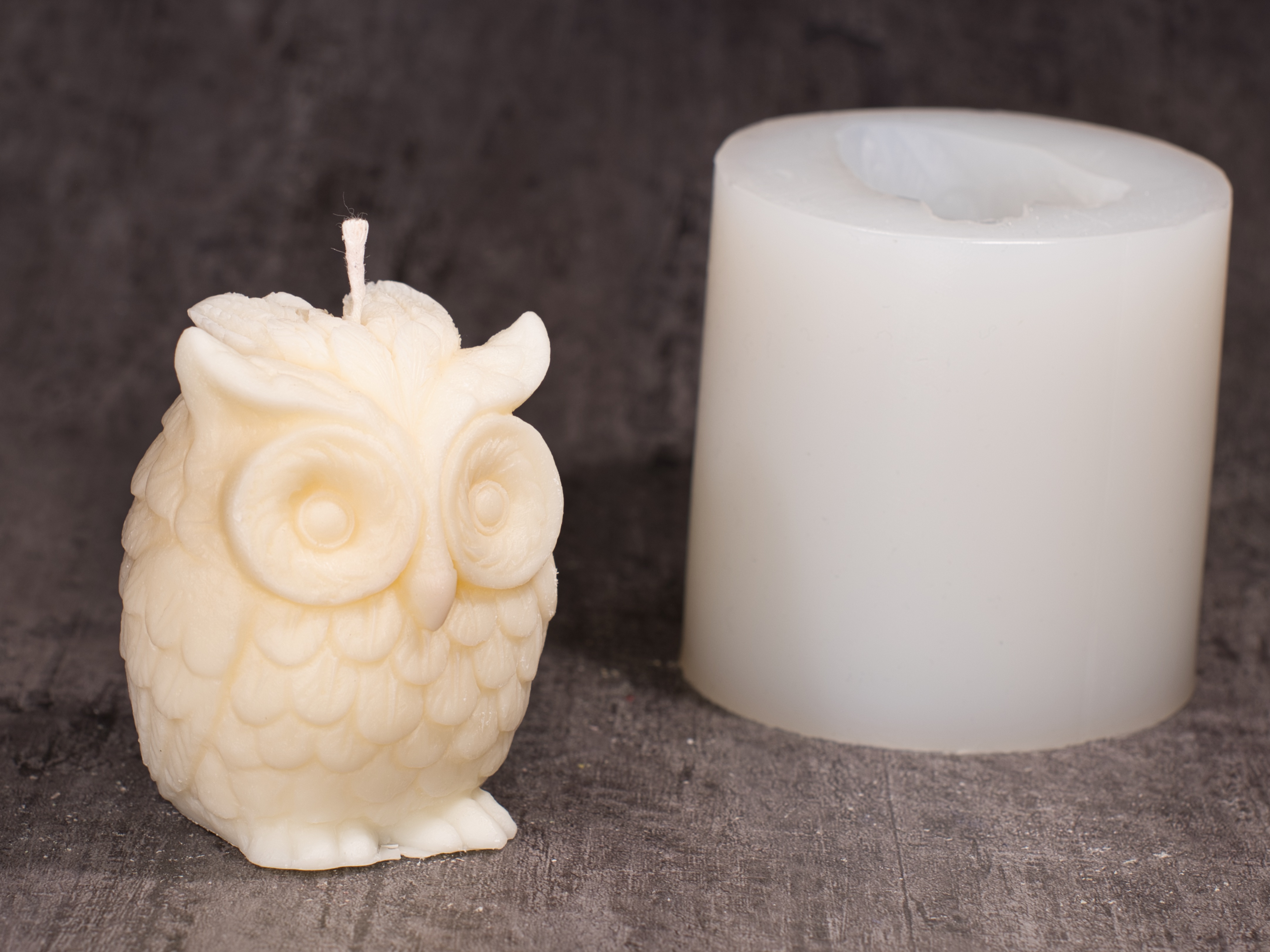 Silikonform große Eule