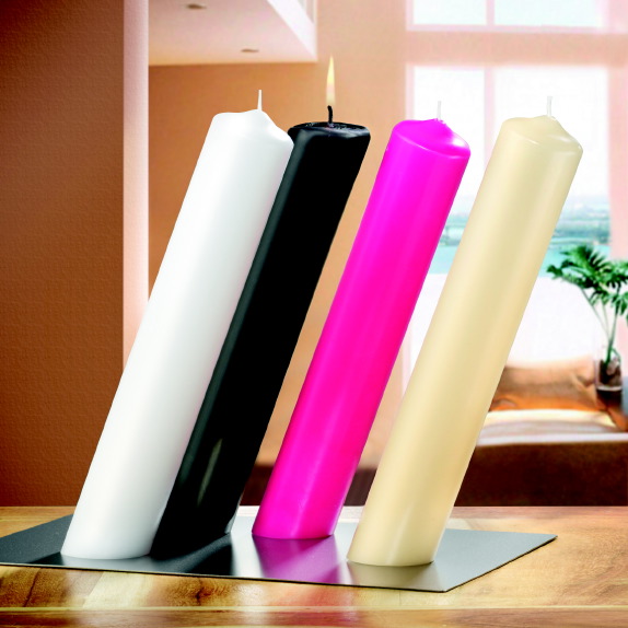 Magnetkerze SideMove pink