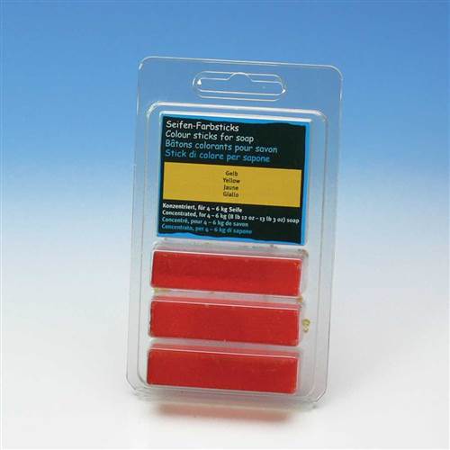 Seifenfarbsticks gelb