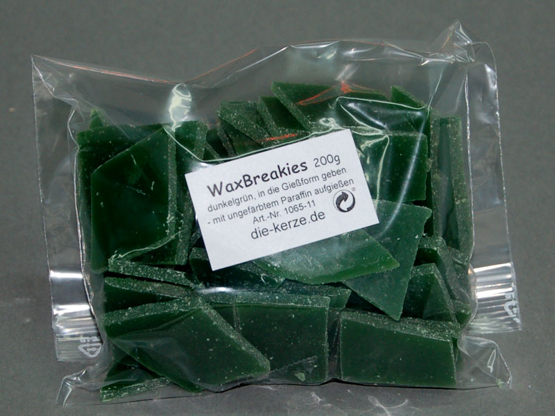 WaxBreakies dunkelgrün 200g