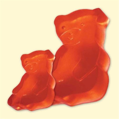 Reliefformen Teddybär groß + klein