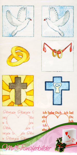 Transferbilder 8 MOTIVE