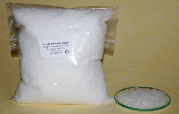 Paraffin/Stearin (80/20) 1 kg