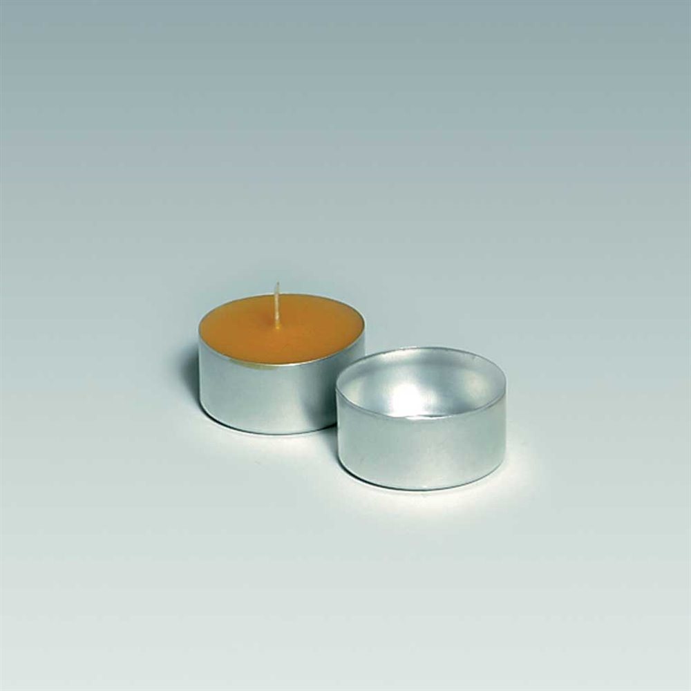 Aluminium Teelichthülse Silber K1062 Aluminium Teelichthülse Silber