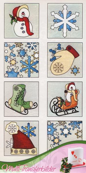 Transferbilder WEIHNACHTSMOTIV 1