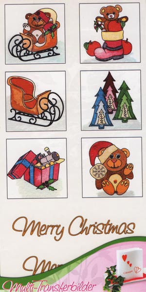 Transferbilder WEIHNACHTSMOTIV 2