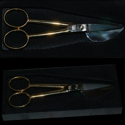 Kerzenschere Gold-Nickel